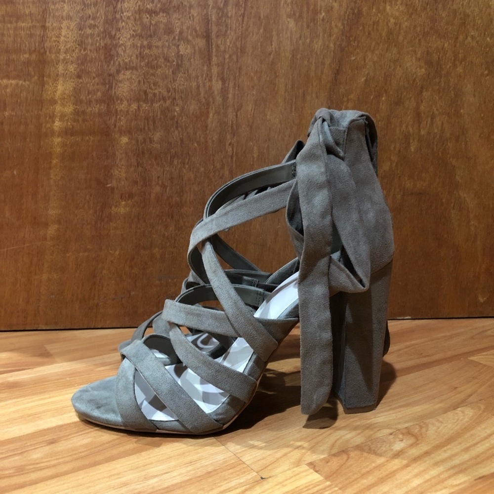 Strappy casual/dressy heels